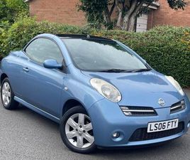 NISSAN MICRA C+C 2006 NISSAN MOCRA C+C 1.6 AUTOMATIC**ULEZ + LOW MILES + MOT NOV/2026**