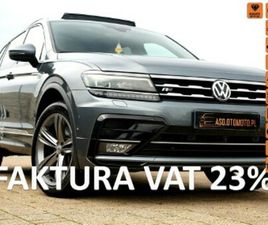 VOLKSWAGEN TIGUAN VOLKSWAGEN TIGUAN II R-LINE X3 SKÓRA PANORAMA ACC BLIS GRZANE FOTELE KAMERY 360 FUL LED 4