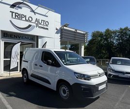 CITROEN BERLINGO 1.6 BLUEHDI - 75 FOURGON M CLUB 1000 KG TVA RECUPERABLE + CLIM
