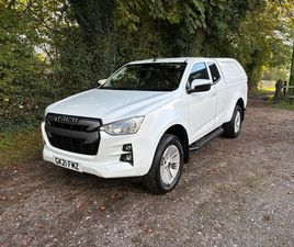 ISUZU D-MAX 1.9 TD DL20 PICKUP EXTENDED CAB 2DR DIESEL MANUAL 4WD EURO 6 (START/STOP) (164 PS)