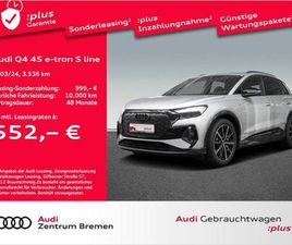 AUDI Q4 45 E-TRON S LINE UPE70 NAVI AHK KAMERA PDC