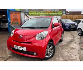 TOYOTA IQ 2012 TOYOTA IQ 1.0 2 VVT-I MULTIDRIVE