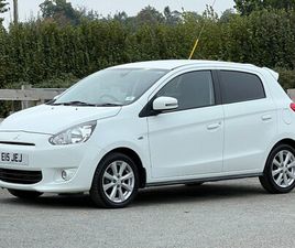 MITSUBISHI MIRAGE 2015 - 1.2 ATTIVO 5DR CVT AUTOMATIC SUPER LOW MILES