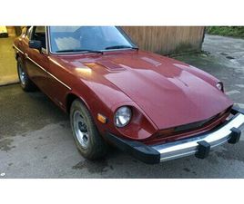 1977 DATSUN 280Z ROUGE FONCÉ MANUEL, 5 VITESSES CONDUITE...