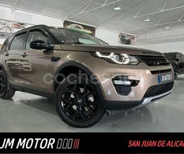 LAND ROVER DISCOVERY SPORT TD4 LAND-ROVER DISCOVERY SPORT TD4 4WD HSE AT 7 ASIENTOS