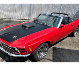 1970 FORD MUSTANG CONVERTIBLE RESTOMOD WITH A COBRA-JET-SPEC 351 CLEVELAND V8