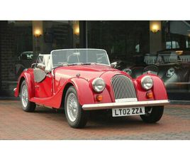 MORGAN 4/4 2002 MORGAN 4/4 ROUGE MANUEL, 5 VITESSES CONDUITE À DROIT...