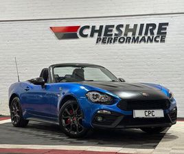 2018 ABARTH 124 1.4 MULTIAIR SPIDER