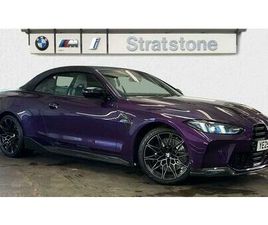 BMW M4 COMPETITION M XDRIVE CONVERTIBLE 3.0 2DR
