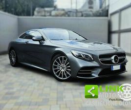 MERCEDES CLASSE S S 560 MERCEDES-BENZ S 560 4MATIC COUPÉ PREMIUM PLUS IVA ESPOSTA