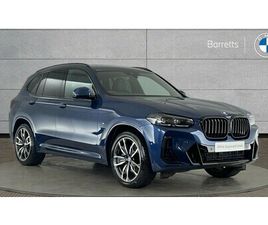 BMW X3 XDRIVE 20I BMW X3 XDRIVE20I M SPORT 2.0 5DR