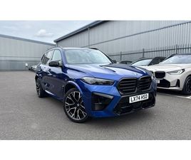 BMW X5 X5M COMPETITION BMW X5 M COMPETITION 4.4 5DR