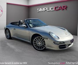 PORSCHE 911 CARRERA CABRIOLET 997 3.6I ENTERTIEN PORSCHE POUR LA LIVRAISON