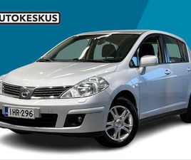NISSAN TIIDA 1,6 VISIA CITY + 5MT 5-OV. - KORKO 2,49% + KULUT!