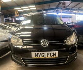 2011 VOLKSWAGEN SHARAN 1.4L VOLKS W SHARAN PETROL