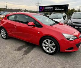 VAUXHALL ASTRA GTC 2014 VAUXHALL ASTRA GTC 1.4T SPORT COUPE 3DR PETROL MANUAL EURO 5 (START/STOP) (140 PS) COUPE PETROL MANUAL