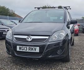 VAUXHALL ZAFIRA VAUXHALL ZAFIRA 1.7 CDTI ECOFLEX DESIGN MPV 5DR DIESEL MANUAL EURO 5 (SNAV) (110 PS)