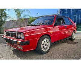 LANCIA DELTA 1987 LANCIA DELTA ROUGE MANUEL, 5 VITESSES CONDUITE À GAU...