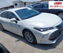 TOYOTA AVALON TOYOTA AVALON 2021, 2.5L, XLE HYBRID, PO GRADOBICIU 2.5 HYBRYDA 215KM