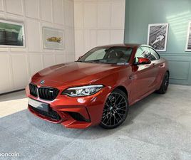 BMW M2 COMPÉTITION 410CH / BOITE MANUELLE / SIÈGES CHAUFFANTS / CAMÉRA / AUDIO HARMAN KARDON