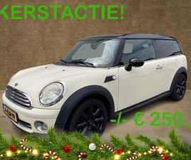 MINI CLUBMAN - 1.6 COOPER HANDEL/EXPORT | TREKHAAK | AIRCO | LEER
