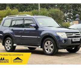 2008 MITSUBISHI SHOGUN 3.2TD ELEGANCE (168BHP) 4X4 5D AUTO