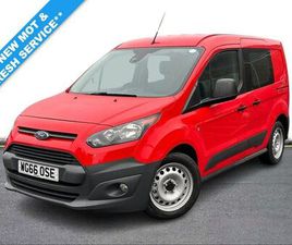 2016 FORD TRANSIT CONNECT 1.5TDCI L1 220 (75PS)(EU6) DOUBLE CAB-IN-VAN