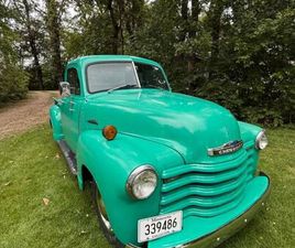 CHEVROLET 3100 1953 CHEVROLET 3100 5 WINDOW PICKUP