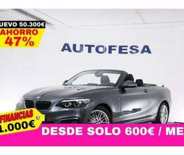 SERIE 2 220I CABRIOLET AUTO PACK M 184CV 2P #NAVY,FAROS LED,PARKTRONIC