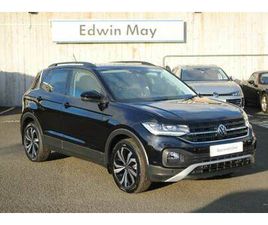2022 VOLKSWAGEN T-CROSS BLACK EDITION TSI DSG 1.0