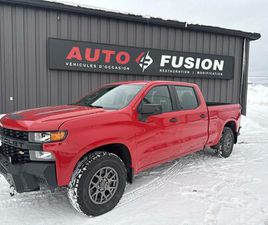 CHEVROLET SILVERADO 1500 2020 WT CABINE MULTIPLACE 4RM 147 PO