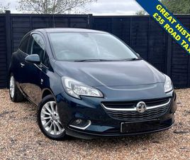 VAUXHALL CORSA 2015 VAUXHALL CORSA 1.4I SE (100PS) TURBO ECOFLEX (START/STOP) 3D 1364CC