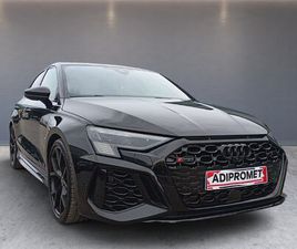 AUDI A3 SPORTBACK RS3 AUDI RS3 QUATTRO // ABT // REG DO 7/2026 // MILLTEK // BLACK EDITION /, 2021 GOD.