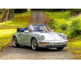 PORSCHE 911 CABRIOLET 964 CARRERA 2 1992 PORSCHE 964 CARRERA 2 CABRIOLET A VENDRE