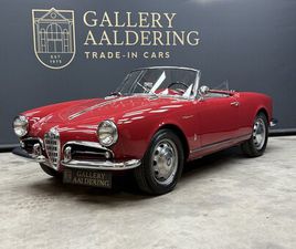ALFA ROMEO GIULIETTA SPIDER 1959 ALFA ROMEO GIULIETTA - SPIDER VELOCE