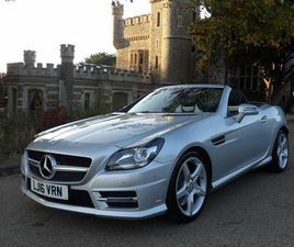 MERCEDES SLK SLK 200 2.0 SLK200 AMG SPORT G-TRONIC EURO 6 (START/STOP) 2DR