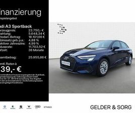 AUDI A3 SPORTBACK 40 TFSI E AUDI A3 SPORTBACK 40 TFSIE RFK*NAVI*VIRTUAL*LED*