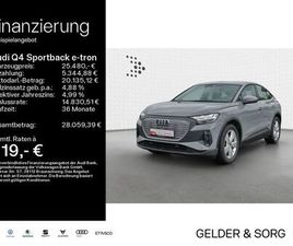 AUDI Q4 SPORTBACK E-TRON 35 AUDI Q4 SPORTBACK 35 E-TRON 0,25%*MATRIX*VIRTUAL*19Z*