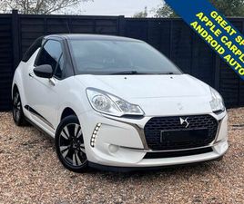 DS DS 3 1.2 PURETECH CHIC HATCHBACK 3DR PETROL MANUAL EURO 6 (82 PS)