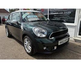 MINI PACEMAN COOPER S 2014 MINI PACEMAN 1.6 COOPER S EURO 5 (START/STOP) 3DR COUPE PETROL MANUAL