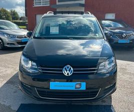 VOLKSWAGEN SHARAN II 2.0 TDI 150CH ALLSTAR 7 PLACES – GPS EUROPE TACTILE / TOIT OUVRANT PANORAMIQUE / ATTELAGE AMOVIBLE / RADARS AV & AR / CLIMATISATION AUTO