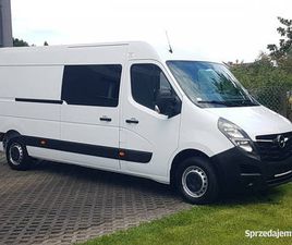 OPEL MOVANO MASTER 7 OSÓB BRYGADÓWKA DLUGI WYSOKI KLIMA TEMPOMAT KRAJOWY PORĘBA - SPRZEDAJEMY.PL