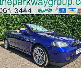 VAUXHALL ASTRA 1.8 I 16V EDITION 100 2DR F/V/S/H 14 MAIN DEALER STAMPS CONVERTIBLE 2003, 23109 MILES, £14990 - 19144596 - EXCHANGEANDMART.CO.UK