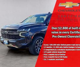 CERTIFIED 2022 CHEVROLET TAHOE 4WD Z71
