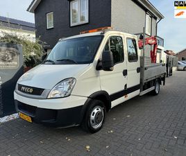 IVECO DAILY 35C15 OPEN LAADBAK MET KRAAN EURO5