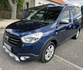 DACIA DOKKER 1.5 DCI STEPWAY EURO6 8KERÉK!NAVI!...