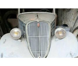 1936 FIAT 508 BALILLA VERT MANUEL, 4 VITESSES CONDUITE À...