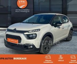 CITROEN C3 III GENERATION2 1.2 PURETECH 83 S&S FEEL PACK