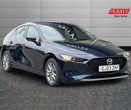 MAZDA 3 SKYACTIV G 2023 MAZDA MAZDA3 2.0 E-SKYACTIV G MHEV SE-L 5DR HATCHBACK PETROL MANUAL