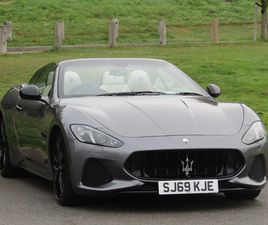 MASERATI GRANCABRIO 4.7 V8 SPORT NERISSIMO MC SHIFT EURO 6 2DR !! REGISTERED 2020 !! CONVERTIBLE 2020, 7685 MILES, £62890 - 32875009 - EXCHANGEANDMART.CO.UK